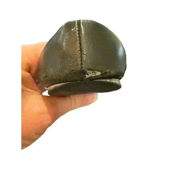 - Tory Burch Reva Leather Black Ballet Flats in Size 7M, Pre-Owned Good Con - Picture 7 of 7